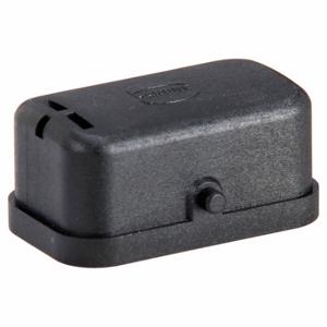 HARTING 09120085408 Rectangular Connector Cover, Size Han-Compact, Single Lever, Black, Polyamide, Ip65, Black | CU8EYX 793X07