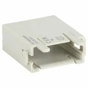 HARTING 09140013011 Han Module Adapter, Han-Modular, Male, Gray, Polycarbonate, -40 Deg C to 85 Deg C | CR3RAW 793X18