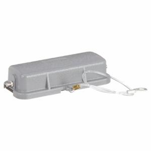HARTING 09200165425 Rectangular Connector Cover, Size 16 A, Single Lever, Gray, Aluminum Die-Cast, Ip65, Gray | CU8EYC 793XR4