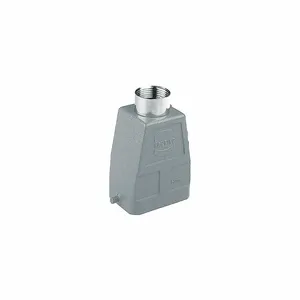 HARTING 09300060442 Rectangular Connector Hood, Size 6 B, Top, Single-Entry, Pg21 Cable Entry | CU8MFH 793XT2