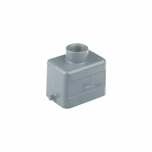 HARTING 09300061441 Rectangular Connector Hood, Size 6 B, Top, Single-Entry, Pg16 Cable Entry | CU8HEN 793XU0