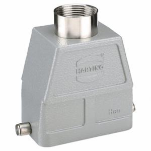 HARTING 09300100442 Rectangular Connector Hood, Size 10 B, Top, Single-Entry, Pg21 Cable Entry, Ip65/Ip66/Ip67 | CU8MEU 793XV1