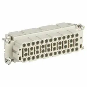 HARTING 09320463101 Industrial Rectangular Connector Insert, EE, Crimp, Female, 16 A Current Rating, Gray | CR3TJF 793XD7