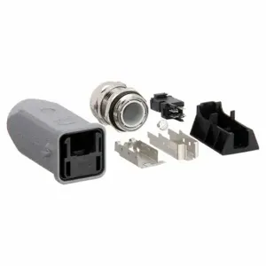 HARTING 09451151100 Han 3A RJ45 Cable-Mount Connector, RJ45, Cat5, Data, 4 Poles, Straight, Cable Gland, Male | CP3YLB 793YM0