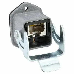 HARTING 09452151560 Han 3A RJ45 Panel Feed-Through, RJ45, Cat6, Data, 8 Poles, Straight, Panel-Mount | CR3TQN 793YM7