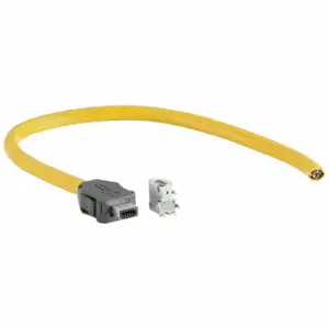 HARTING 09482626749005 Cordset, Cat6A, Ix Type A Male Straight X Ix Type A Male Straight, 8 Pins, 0.5 M Lg | CP3XRA 793UF9