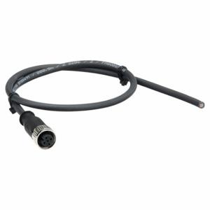 HARTING 21348500592005 Cordset, M12 Female Straight X Bare Wire, 5 Pins, Black, Pur, 5 M Cable Lg | CT3NCY 793U64