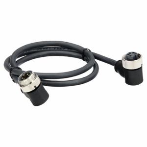 HARTING 21349899598020 Cordset, 7/8 Inch -16 Male Angled X 7/8 Inch -16 Female Angled, 5 Pins, Black, Pur | CN7TUH 793UA2