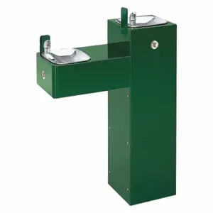 HAWS 3300FR Drinking Fountain, Pedestal, Ada, Dual, Ada Compliant | CR3TRM 200P38