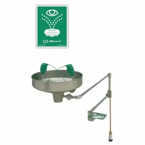 HAWS 7433FP Eyewash Freeze Resistant Wall SS | AG9CHL 16D390