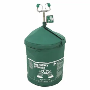 HAWS 7603TH Pressurized Portable Eyewash, Pressurized, Class I/Division 2, 120 V AC, 15 Gal Cap, Green | CR3TRH 496L91