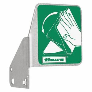 HAWS SP216 Push Flag, Sp216, Haws, Push Handle, Stainless Steel, Green | CR3TRX 496M01