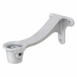 HAWS SP80 Wall Mountng Bracket, Aluminum, Silver, Mounting Bracket | CR3TTD 33W221