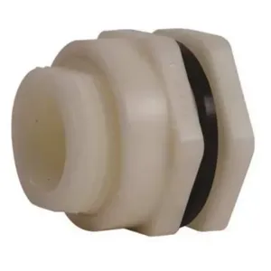 HAYWARD BFAS3010TFS Bulkhead Fitting 1 Inch Polypropylene Fpm | AA4ZPZ 13L972