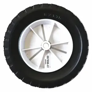 HEAT WAGON 097896-01 Wheel, White, No Cap Nut | CR3UQL 24HN57