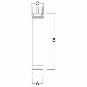 HEATFAB 9304-316 Seal Component, 16 1/2 Inch Length, Stainless Steel, Stainless Steel, Stainless Steel | CP4LUD 787EC9