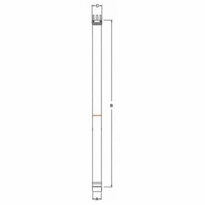 HEATFAB 9408-316 Seal Component, 46 Inch Length, Stainless Steel, Stainless Steel, Stainless Steel | CP4LUT 787EE6