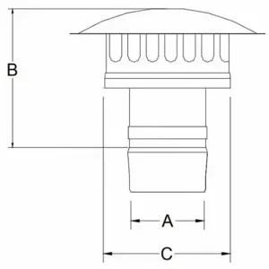 HEATFAB SC03RC Fitting, Stainless Steel | CR3UCC 787EH5