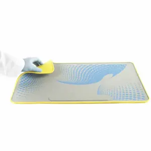 HEATHROW SCIENTIFIC 120506 Bench Pad, Silicone, Gray, Blue, 1 Sheet | CF2PLX 55PR86