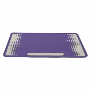 HEATHROW SCIENTIFIC 120507 Bench Pad, Silicone, Gray, Purple, 1 Sheet | CF2PLW 55PR87