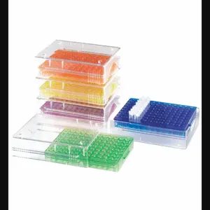 HEATHROW SCIENTIFIC 120538 Test Tube Rack, 96 Compartments, PK 5 | CE9DRM 55PR92