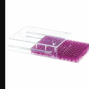 HEATHROW SCIENTIFIC 120541 Test Tube Rack, 96 Compartments, PK 5 | CE9DRQ 55PR95