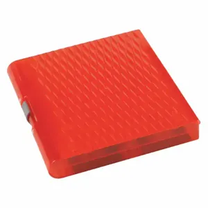 HEATHROW SCIENTIFIC 120579 Slide Box, 100 Slots, Red, PK 5 | CE9GDT 55PR53