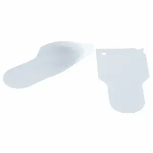 HEATHROW SCIENTIFIC 120657 Scoop, 5 Inch Length, 3.5 Inch Width, 1.5 Inch Handle Length, White, PK 100 | CE9KBU 55PT01