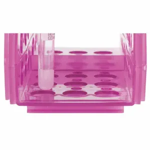 HEATHROW SCIENTIFIC 120685 Test Tube Rack, 18 Compartments, PK 5 | CE9DTU 55PT07