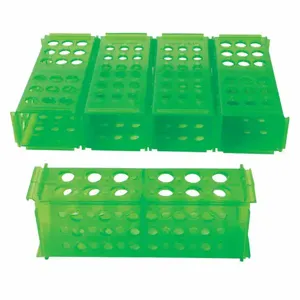 HEATHROW SCIENTIFIC 120686 Test Tube Rack, 18 Compartments, PK 5 | CE9DTV 55PT08