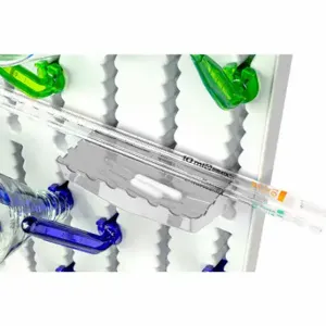 HEATHROW SCIENTIFIC 120792 Lab Drying Rack Basket, ABS Plastic, Clear, 2 PK | CR3UEQ 784GM5