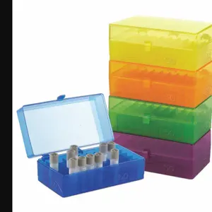 HEATHROW SCIENTIFIC HS120033 Rectangular Storage Box, Holds Tubes, Vials | CE9QQT 55PT19