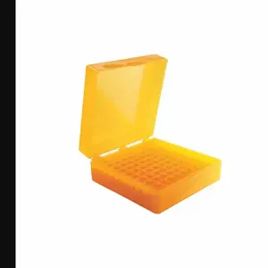 HEATHROW SCIENTIFIC HS120204 Rectangular Storage Box, Holds Tubes, Vials, 2-13/64 x 6 x 6 Inch Size | CE9QQG 55PT34