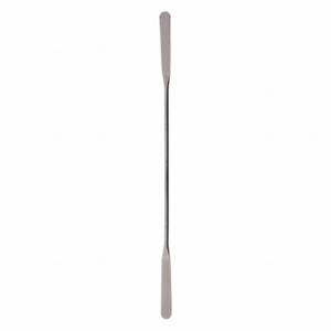 HEATHROW SCIENTIFIC HS15909 Spatula, Rounded Flat End Scoop, 22.61 Cm 8 29/32 Inch Size Lg | CR3UGV 56HV79
