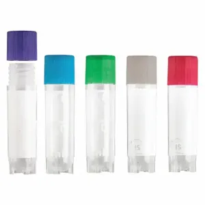 HEATHROW SCIENTIFIC HS23202A Cryogenic Vial, Polypropylene, 1.93 Inch Overall Ht, 0.47 Inch Overall Dia, 500 PK | CR3UEM 56HV90