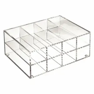 HEATHROW SCIENTIFIC HS23263B Storage Rack, Holds 80 Microtube Racks, Benchtop/Countertop, 8 Compartments | CR3UGW 56HV96