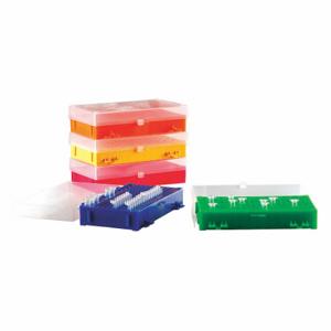 HEATHROW SCIENTIFIC HS2344A Test Tube Rack, Holds 220 Test Tubes, BencHeightop/Countertop, Autoclavable, 5 PK | CR3UGY 56HW02