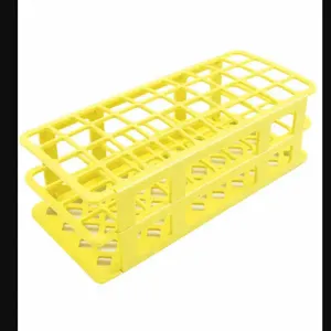 HEATHROW SCIENTIFIC HS243071Y Test Tube Rack, 40 Compartments | CE9DTP 55PT45