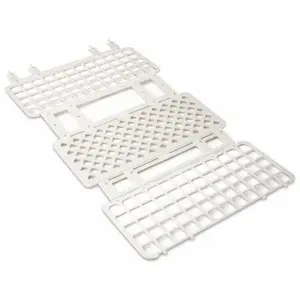 HEATHROW SCIENTIFIC HS243077W Test Tube Rack, 60 Compartments | CE9DTJ 55PT52