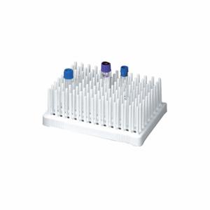 HEATHROW SCIENTIFIC HS24312A Test Tube Rack, Holds 96 Test Tubes, BencHeightop/Countertop, 96 Compartments, 2 PK | CR3UHA 56HW14