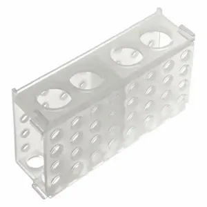 HEATHROW SCIENTIFIC HS29022A Test Tube Rack, 8 Compartments, PK 5 | CE9DRZ 55PT35