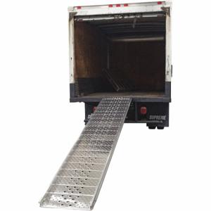 HEAVY DUTY RAMPS Q8476 Walk Ramp, 1000 lb Load Capacity, 26 Inch Overall Width, 16 ft Overall Length, Hook End | CR3URE 55JG58