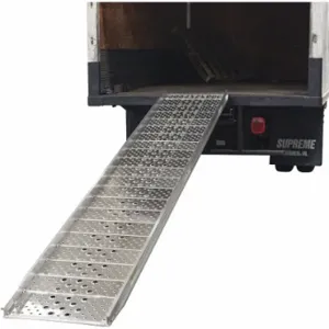 HEAVY DUTY RAMPS Q8801 Walk Ramp, 1250 Lb Load Capacity, 26 Inch Overall Width, 14 Ft Overall Length, Apron End | CR3URG 55JG55