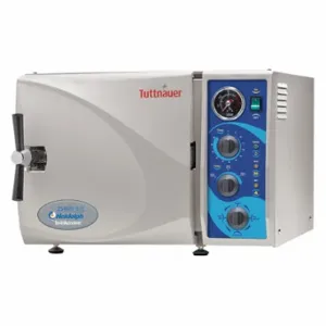 HEIDOLPH 023210304 TUTTNAUER Analog Autoclave, 105 Deg to 137 Deg C, 134 Deg C Max. Temp. C | CR3UTT 33ZZ27