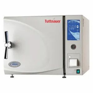 HEIDOLPH 023210495 TUTTNAUER Electronic Autoclave, 105 Deg to 137 Deg C, 137 Deg C Max. Temp. C | CR3UTX 33ZZ40