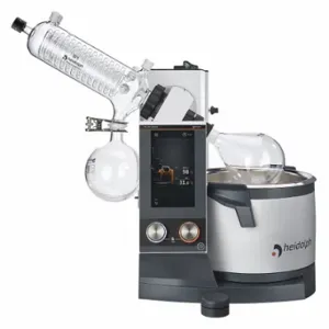 HEIDOLPH 036041045 Rotary Evaporator, Manual, G1B, Coated Diagonal Condenser, 300 W Heating Capacity | CR3UVH 56DL28