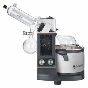 HEIDOLPH 036041065 Rotary Evaporator, Manual, G1B, Coated Diagonal Condenser, 300 W Heating Capacity | CR3UVF 56DL44