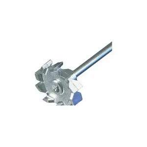 HEIDOLPH 036300390 Radial-Flow Impeller, 8 mm Shaft Dia, Stainless Steel, 2 Inch Blade Dia | CR3VCE 38RU72