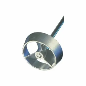 HEIDOLPH 036300430 Ringed Propeller, 8 mm Shaft Dia, Stainless Steel, 3 Inch Blade Dia | CR3VCA 38RU76