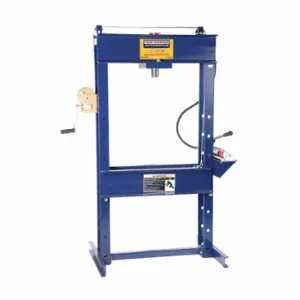 HEIN WERNER HW93300 Hydraulic Press, Manual Pump, H-Frame Frame, 25 ton Frame Capacity, 6 Inch Size Stroke | CR3VVB 12G733